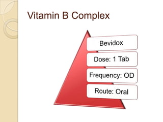Vitamin B Complex

 