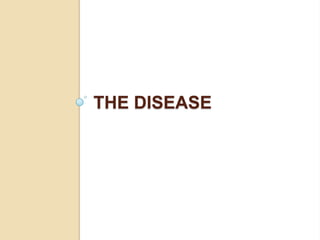 THE DISEASE

 
