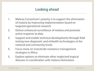 Malaria Consortium at 10: moving towards elimination
