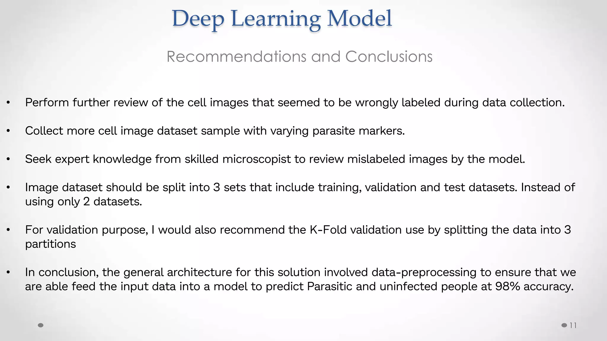 Malaria Detection Deep Learning Models.pptx