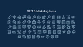SEO & Marketing Icons
 