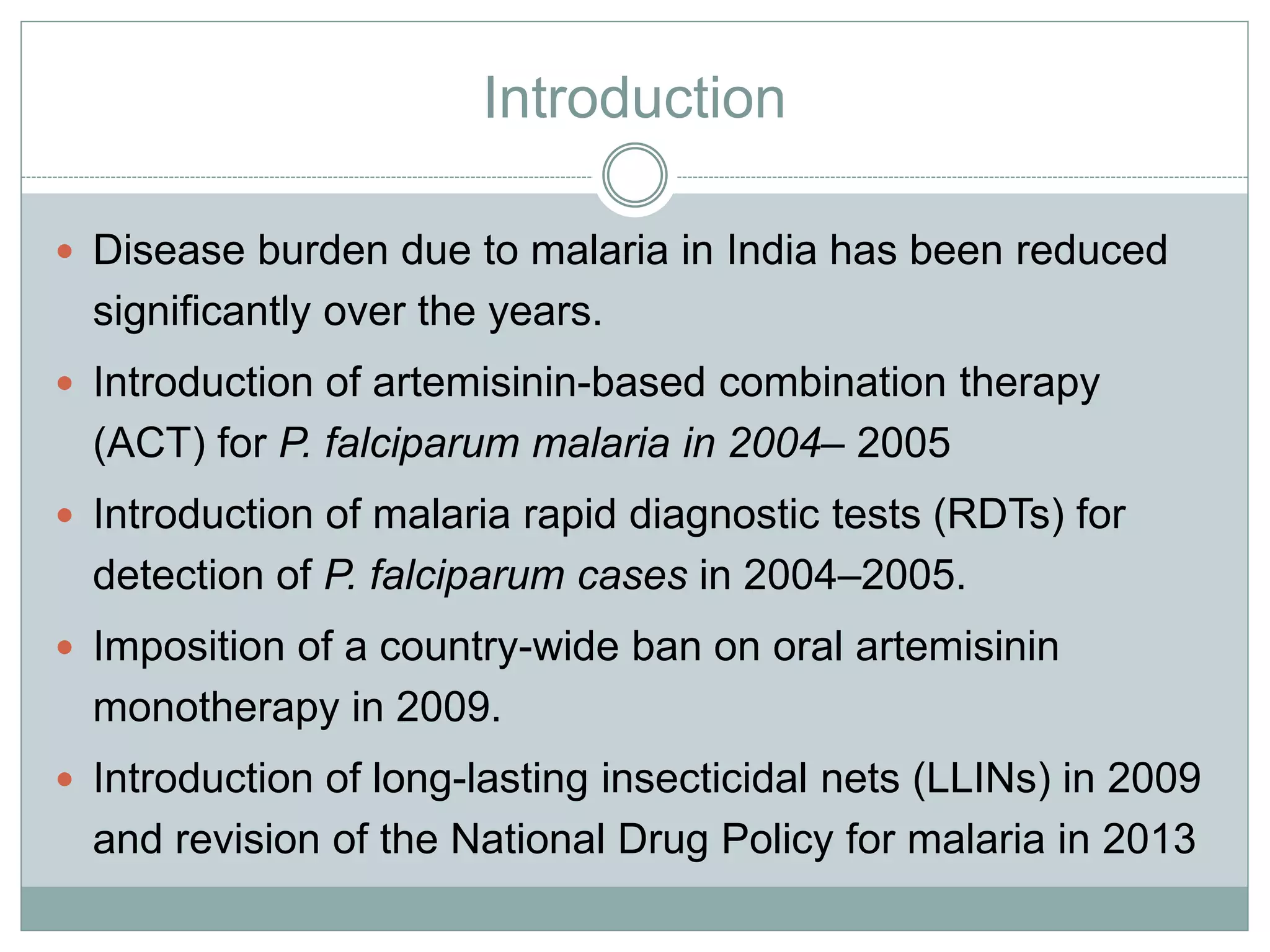 Malaria elimination framework 2016 2030 | PDF