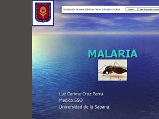 Malaria ii