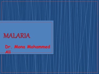 Dr. Mona Mohammed
Ali
 