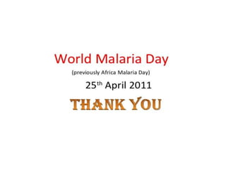 Malaria ppt