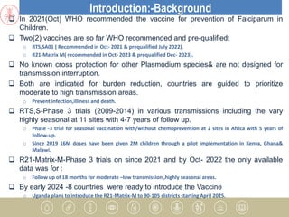 Comprehensive Guide to Malaria Vaccine Introduction and Scale-Up in ...