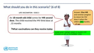 MALARIA VACCINE SCHEDULE --- ESSENTIAL MALARIA TRAINING MODULES ...