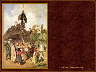 A concert of a bagpipe-player