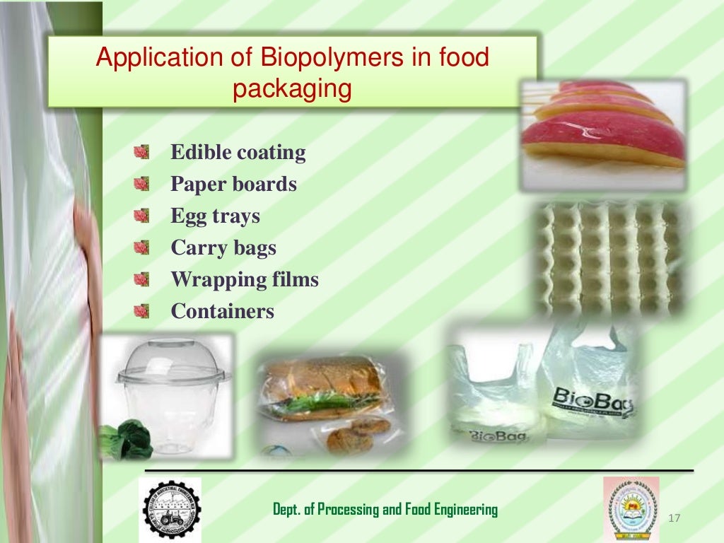 Biodegradable films for Food Packaging