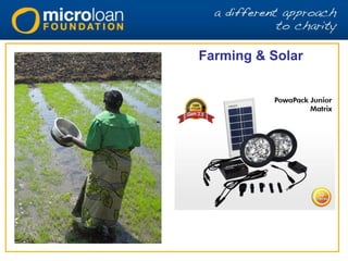 Farming & Solar
 