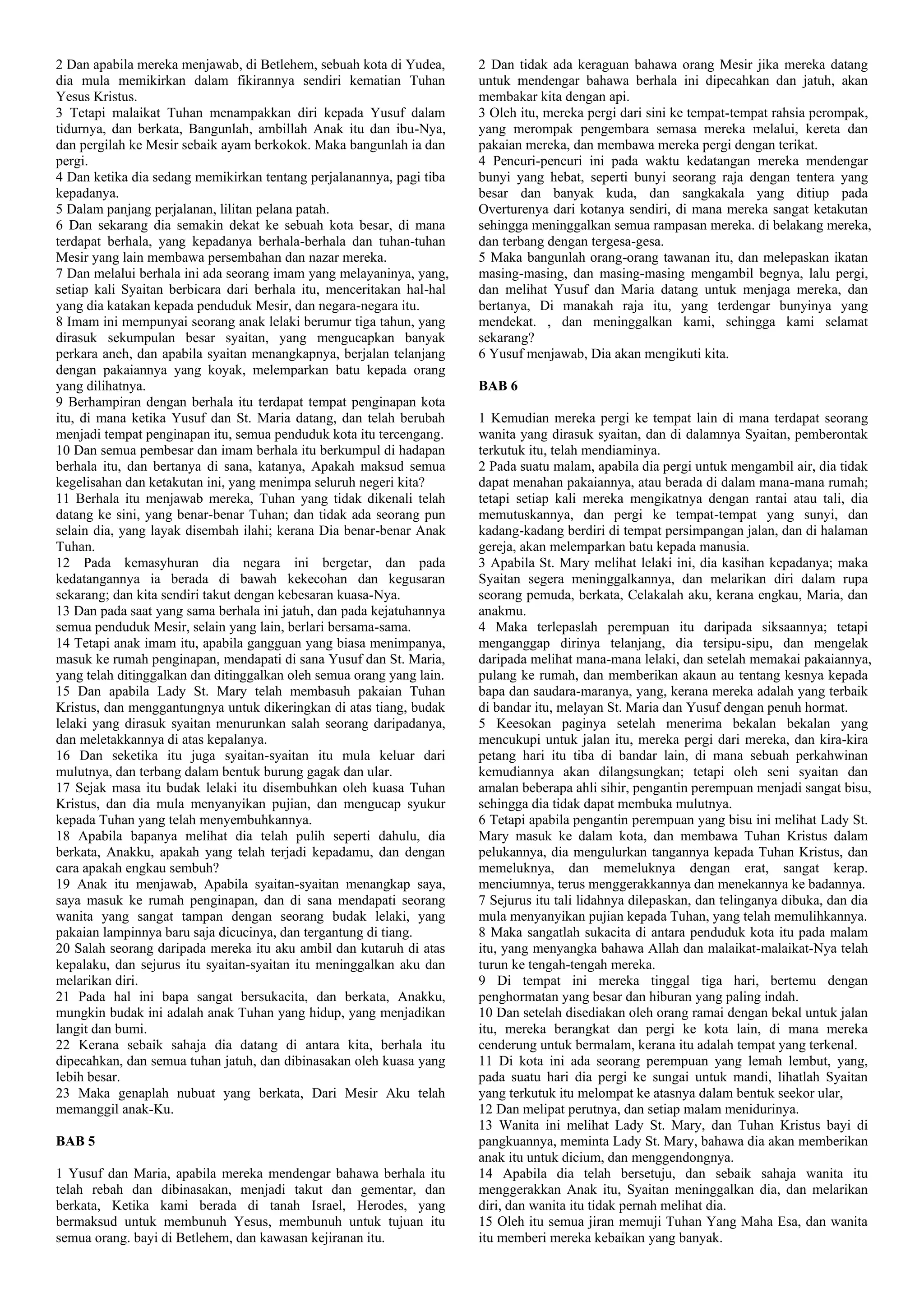 Malay - The First Gospel of the Infancy of Jesus Christ.pdf