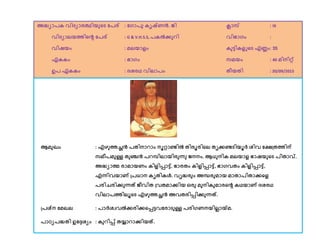 അദ്ധ്യഺപക വ഻ദയഺരത്ഥ഻യഽീെ ുപര് : ുഗഺപഽ കിഷ്ണന്‍. ജ഻ ക്ലഺസ് : IX
വ഻ദയഺലയത്ത഻ീെ ുപര് : G & V.H.S.S, പകല്‍ക്കഽറ഻ വ഻ഭഺഗം :
വ഻ഷയം : മലയഺളം കഽട്ട഻കളുീെ എണ്ണം: 35
ഏകകം : ഭഺഗം സമയം : 40 മ഻ന഻റ്റ്
ഉപ ഏകകം : ദശരഥ വ഻ലഺപം ത഼യത഻ : 20/09/2015
ആമഽഖം : എഴഽത്തച്ഛന്‍ പത഻നഺറഺം നാറ്റഺണ്ട഻ല്‍ക് ത഻രാര഻ീല തികണ്ടെ഻യാര് ശ഻വ ുേത്തത്ത഻ന്
സമ഼പമഽള്ള തഽഞ്ചന്‍ പറമ്പ഻ലഺയ഻രഽന്നഽ ജനനം. ആധഽന഻ക മലയഺള ഭഺഷയഽീെ പ഻തഺവ്.
അദ്ധ്യഺത്മ രഺമഺയണം ക഻ള഻പ്പഺട്ട്, ഭഺരതം ക഻ള഻പ്പഺട്ട്, ഭഺഗവതം ക഻ള഻പ്പഺട്ട്,
എന്ന഻വയഺണ് ത്പധഺന കിത഻കള്‍. വിദ്ധ്രഽം അന്ധരഽമഺയ മഺതഺപ഻തഺകീള
പര഻ചര഻കഽന്നത് ജ഼വ഻ത ത്വതമഺക഻യ ഒരഽ മഽന഻കഽമഺരീെ കഥയഺണ് ദശരഥ
വ഻ലഺപത്ത഻ലാീെ എഴഽത്തച്ഛന്‍ അവതര഻പ്പ഻കഽന്നത്.
ത്പശ്ന ുമഖല : പഺര്ശവവല്‍ക്കര഻കീപ്പട്ടവുരഺെഽള്ള പര഻ഗണനയ഻ലയ്ഺ.മ.
പഺഠ്യപദ്ധ്ത഻ ഉുേശയം : കഽറ഻പ്പ് തയ്യഺറഺക഻യത്.
 