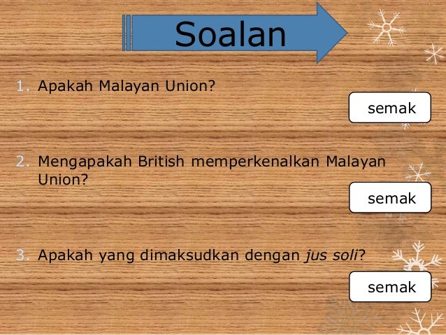 Malayan Union Malayan Union