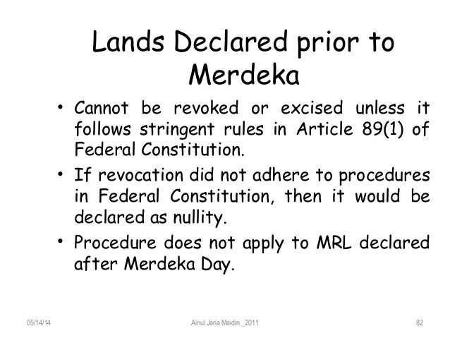 Procedure In Malay