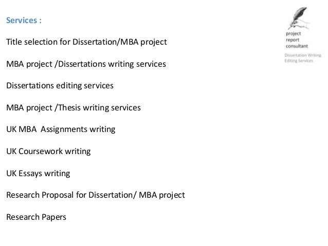 Dissertation writing services malaysia