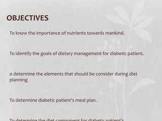 Basic for Diet and Diabetes | PPT