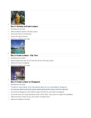 Malaysia and singapore honeymoon tour package for 7 days