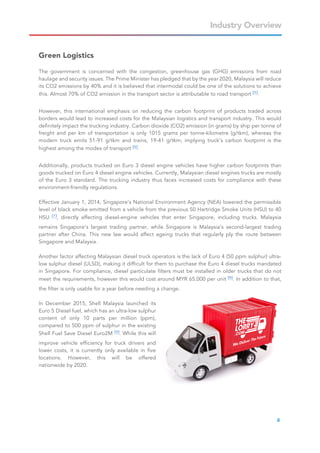 Malaysia Commercial Logistics Industry Report | PDF