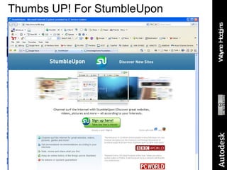 Thumbs UP! For StumbleUpon 