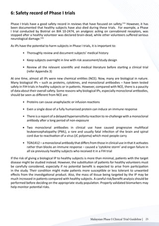 Malaysian Phase 1 Clinical Trial Guidelines | PDF