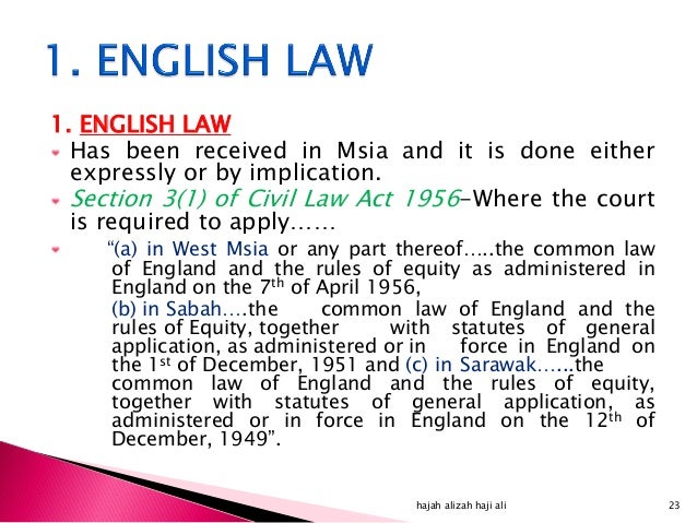 Malaysian legal system