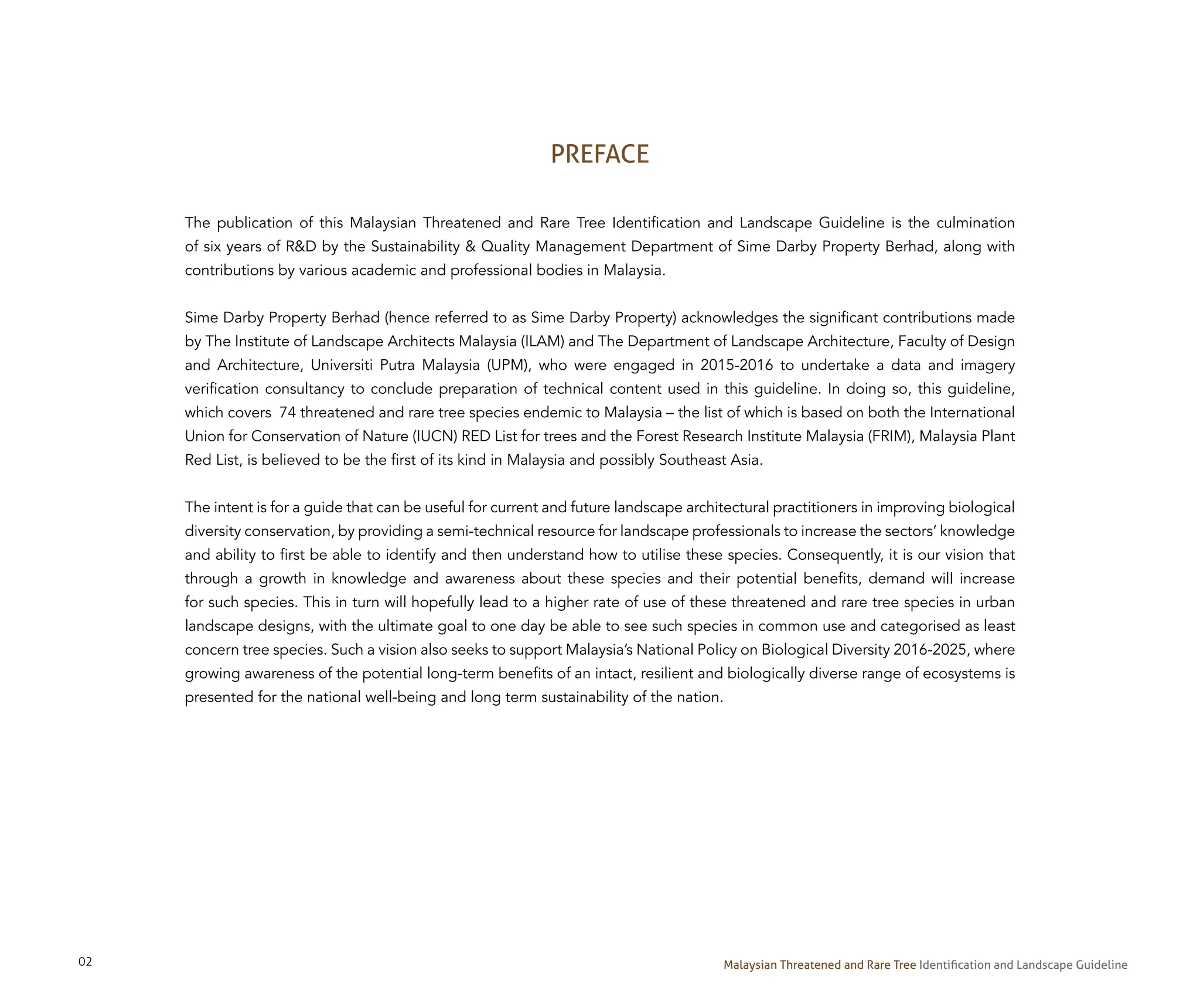 Malaysian Threatened and Rare Tree_ Identification and Landscape ...
