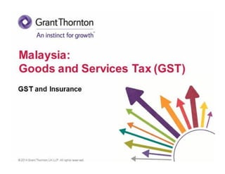 Malaysia: Countdown to GST Implementation - Slidecast 4: Insurance industry