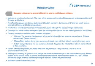 Culture and business guide Malaysia - Asia | PDF