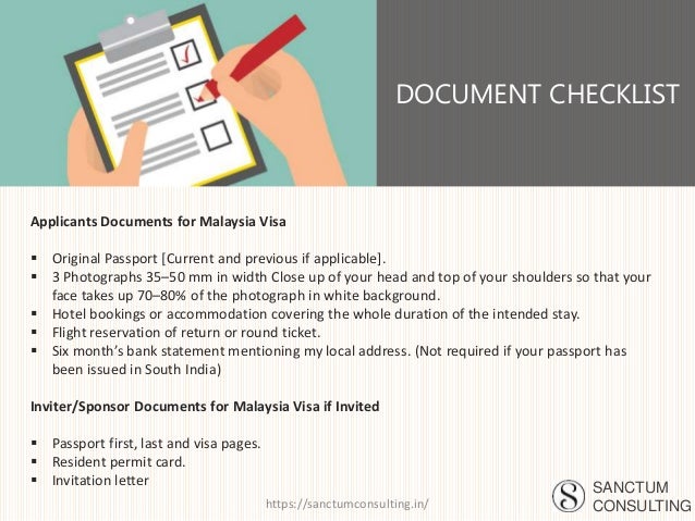 malaysia visit visa documents required
