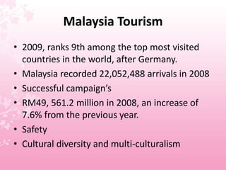 Malaysia vs india tourism | PPT