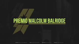 Premio Malcolm Balridge