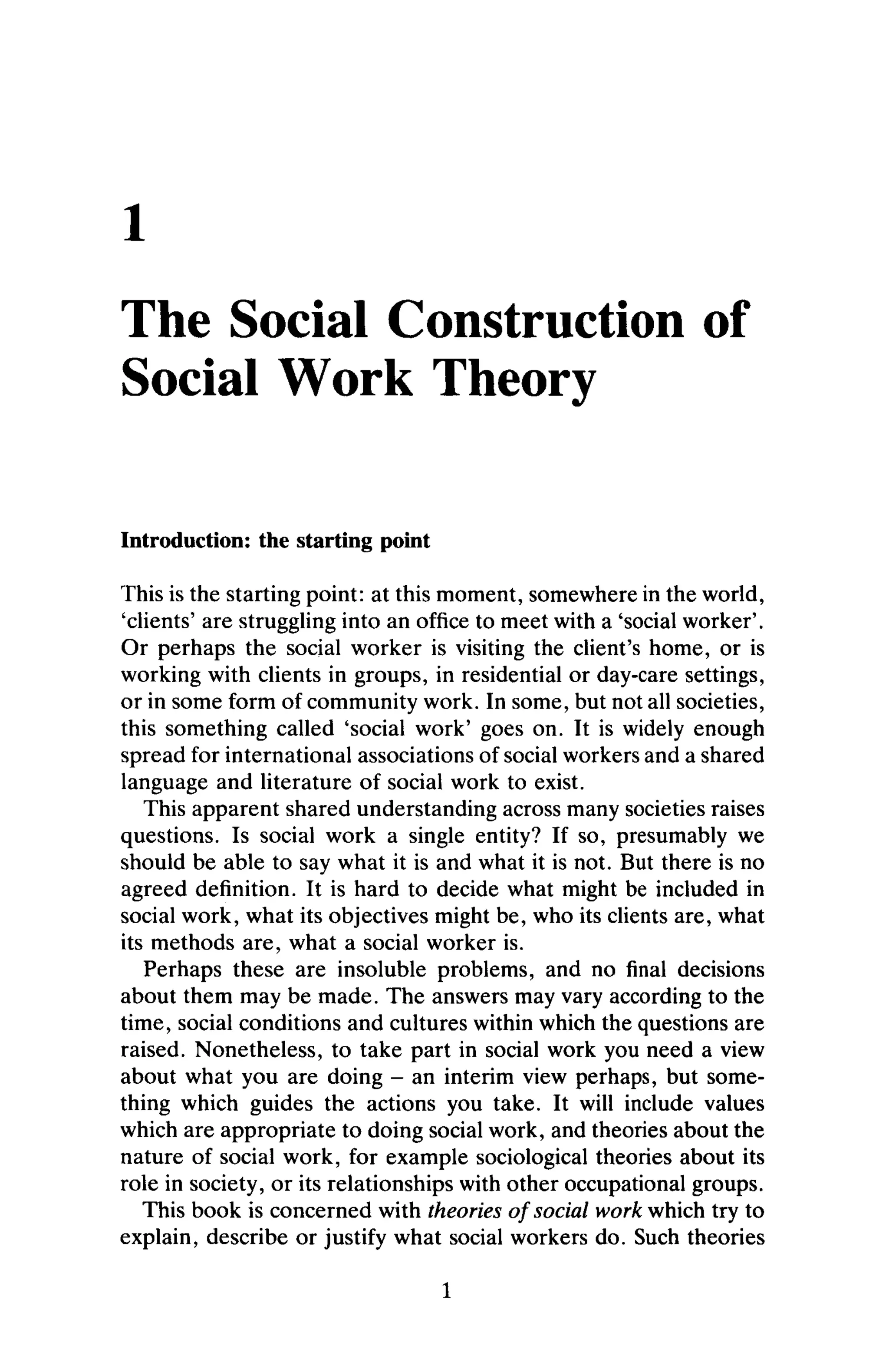 Modern Social Work Theory 1st Edition - Malcolm Payne | PDF