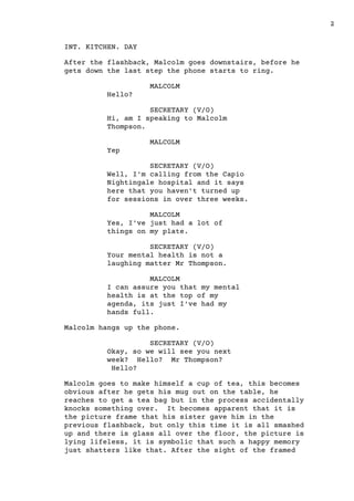 Malcolm third draft | PDF