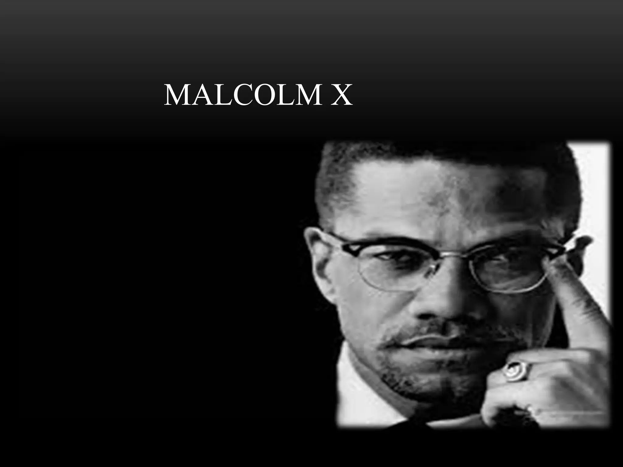 Malcolm X PPT