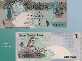 1 Riyal
= 0,28 US $
 