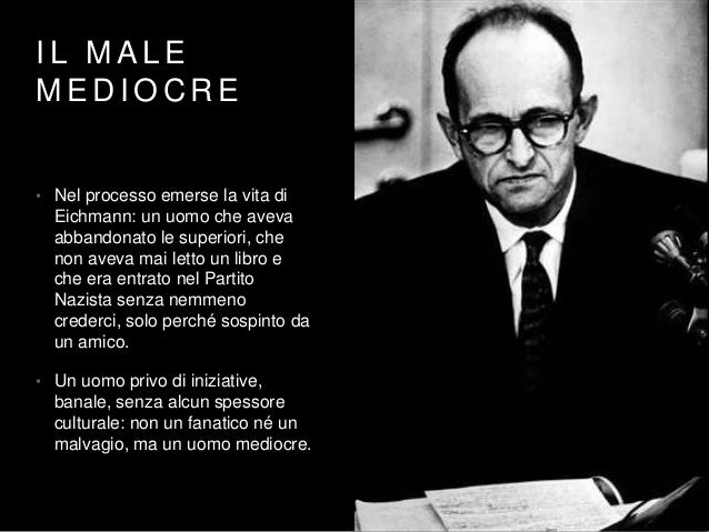 La banalità del male