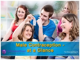 Male Contraception at a Glance

TheTemplateWizard
www.TheTemplateWizard.com

 