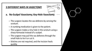 male contraception- powerpoint presentation