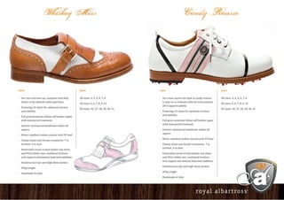 Royal Albartross Golf Shoes Male & female 2013