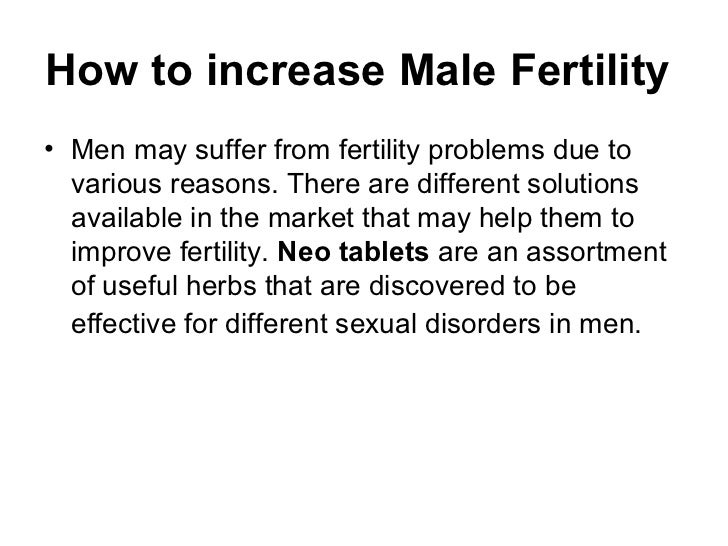 How To supplement Male Fertility And Potency past Herbal Supplements alt=