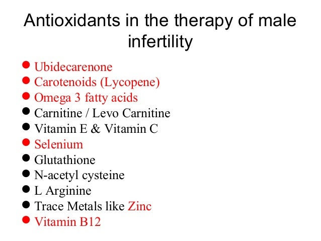 Selenium and zinc on spermatogenesis