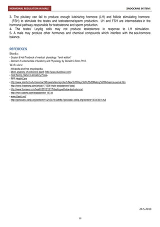 Male reproductive hormones | PDF