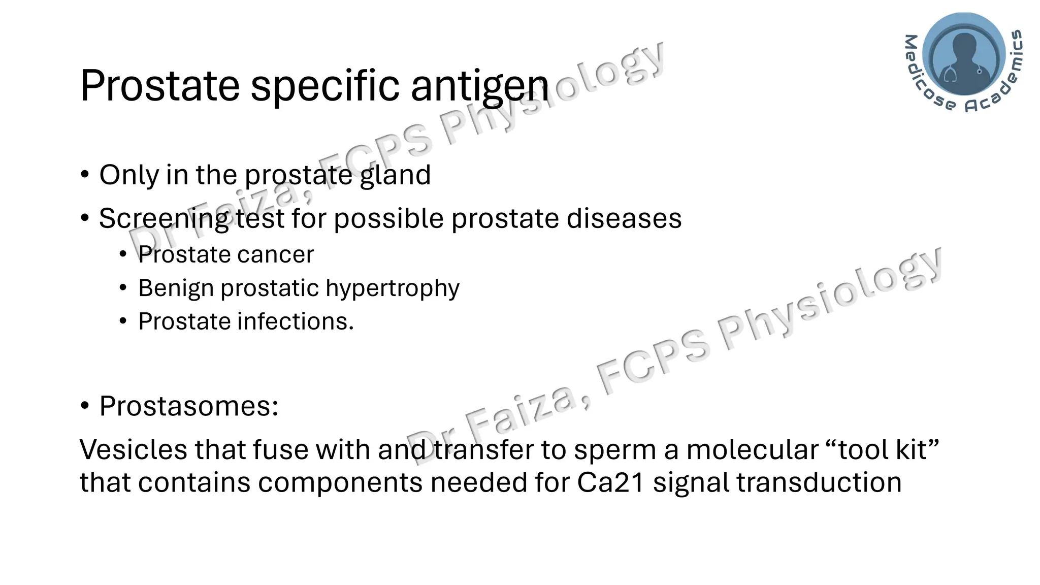 "Male Reproductive and Hormonal Physiology"