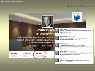 Copyrightby Aperto Handwerk & Wohnen Ltd.
www.malerische-wohnideen.de
 