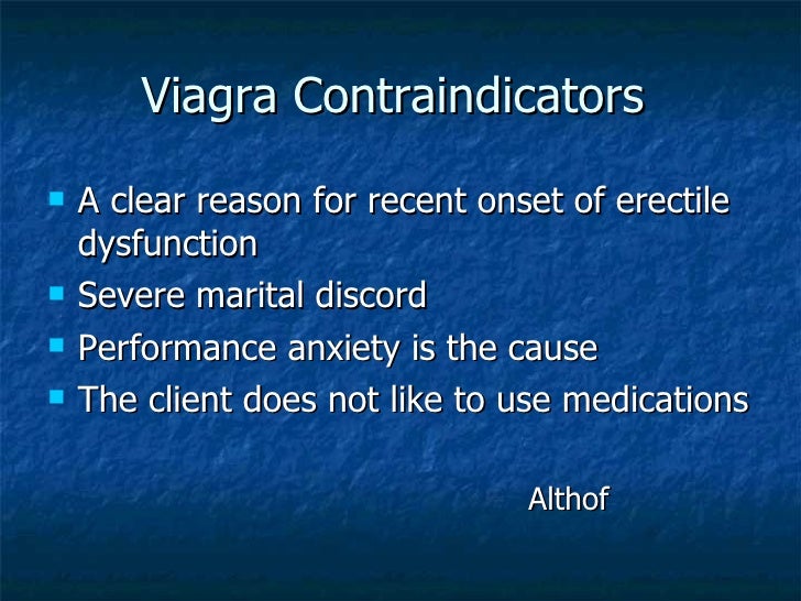 Viagra onset