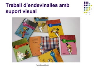 Treball d’endevinalles amb suport visual 