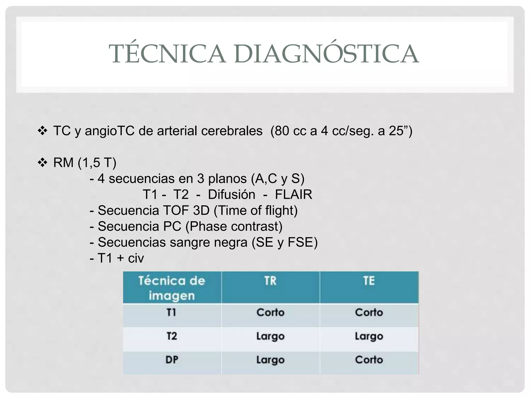 Malformaciones vasculares cerebrales | PPTX