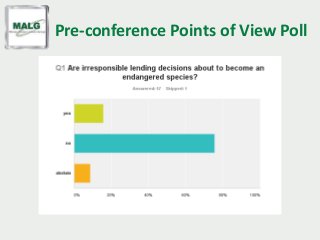 Pre-conference Points of View Poll

 