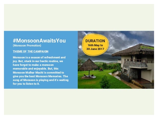 Social Media Case Study Malhar Machi Resort Pune