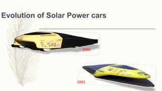 AUTO SPEED CONTROL OF SOLAR CAR AT SPECIFIED LOCATIONS LIKE SCHOOL ...